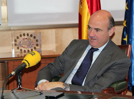 FOTOGALERIA: El ministro Economía, Luis de Guindos, en la SER FOTOGALERIA: El ministro Economía, Luis de Guindos, en la SER