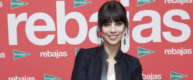 Maribel Verdú, durante la presentación de la nueva campaña de rebajas de El Corte Inglés, de la que es imagen Maribel Verdú, durante la presentación de la nueva campaña de rebajas de El Corte Inglés, de la que es imagen