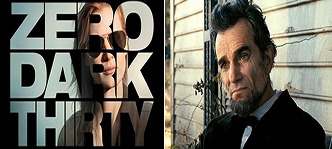 'La noche más oscura' y 'Lincoln', las dos grandes favoritas 'La noche más oscura' y 'Lincoln', las dos grandes favoritas