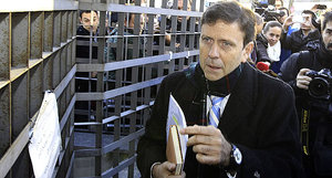 El médico Eufemiano Fuentes a su llegada juzgado El médico Eufemiano Fuentes a su llegada juzgado