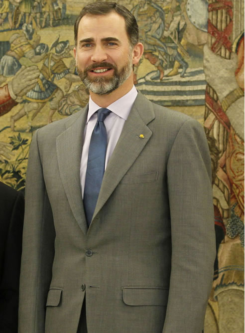 El príncipe Felipe de Borbón, heredero de la Corona española, cumple 45 años El príncipe Felipe de Borbón, heredero de la Corona española, cumple 45 años