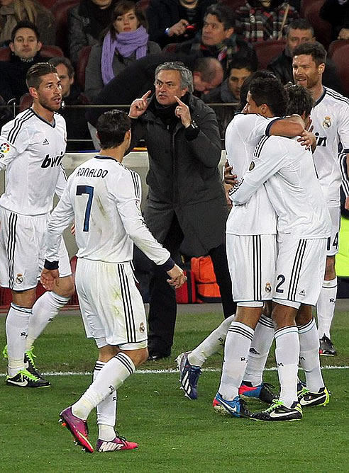 FOTOGALERIA: Mourinho pide concentración FOTOGALERIA: Mourinho pide concentración