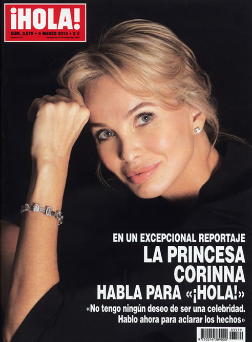 La princesa Corinna zu Sayn-Wittgenstein, en la portada de la revista '¡Hola!' La princesa Corinna zu Sayn-Wittgenstein, en la portada de la revista '¡Hola!'