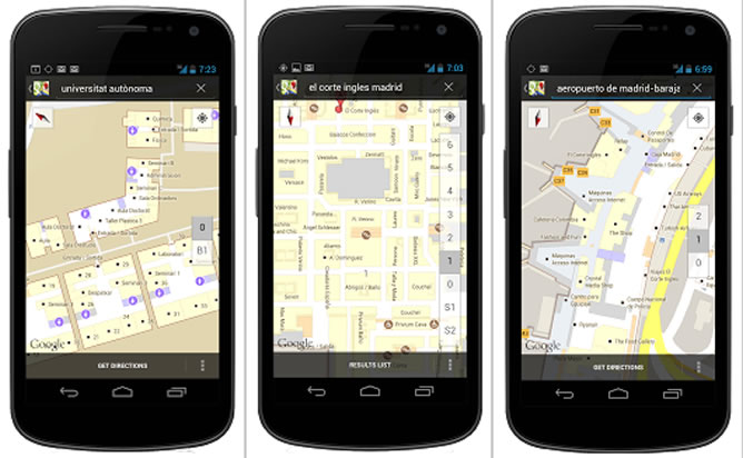 El nuevo servicio de Google Maps permitirá ubicarnos dentro de edificios públicos El nuevo servicio de Google Maps permitirá ubicarnos dentro de edificios públicos