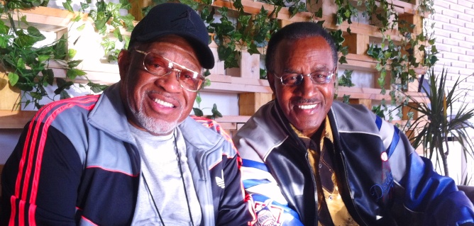 Fred Cash y Sam Gooden durante la entrevista con la Cadena SER Fred Cash y Sam Gooden durante la entrevista con la Cadena SER