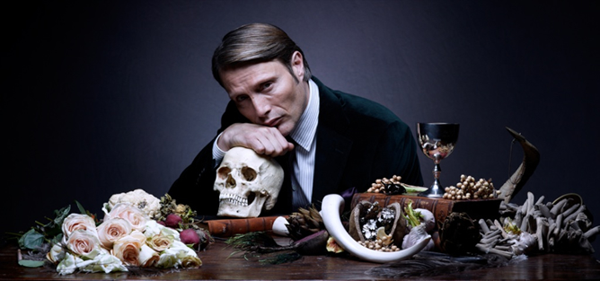 Imagen promocional de la serie Hannibal Imagen promocional de la serie Hannibal