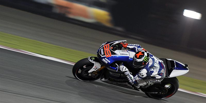 El español Jorge Lorenzo, de Yamaha Factory Racing El español Jorge Lorenzo, de Yamaha Factory Racing