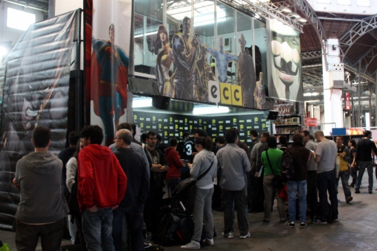 Éxito de público en la primera jornada del Salón del Cómic de Barcelona Éxito de público en la primera jornada del Salón del Cómic de Barcelona