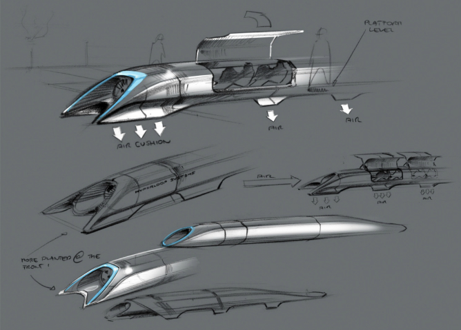 Imagen de Hyperloop, el nuevo transporte terrestre que según los creadores rozaría la barrera de la luz Imagen de Hyperloop, el nuevo transporte terrestre que según los creadores rozaría la barrera de la luz