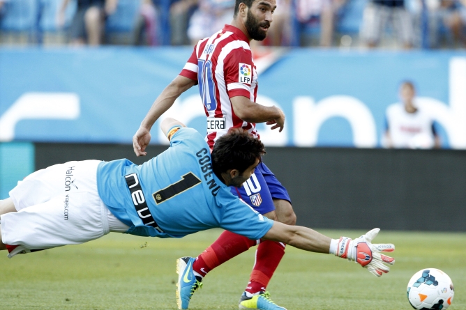 El turco bate al portero del Rayo El turco bate al portero del Rayo