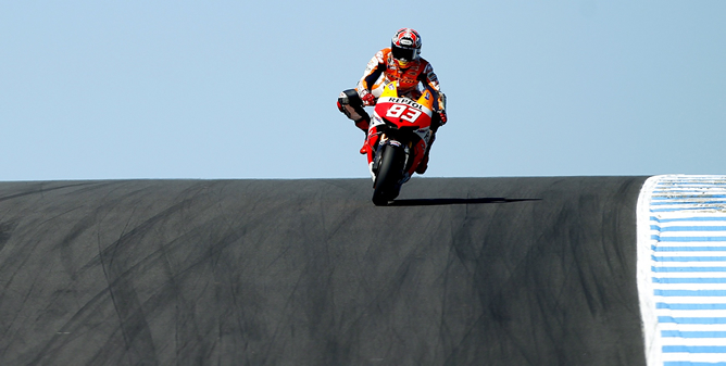 El español, durante los entrenamientos de MotoGP correspondientes al GP de Australia. El español, durante los entrenamientos de MotoGP correspondientes al GP de Australia.