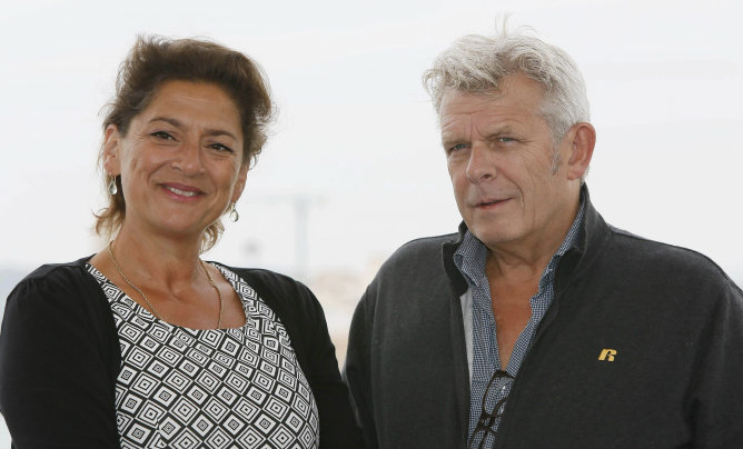 La actriz alemana Annet Malherbe y el director Holandés Alex Van Warmerdam posan durante la presentación de la película 'Borgman' en el Festival Internacional de Cine Fantástico de Sitges La actriz alemana Annet Malherbe y el director Holandés Alex Van Warmerdam posan durante la presentación de la película 'Borgman' en el Festival Internacional de Cine Fantástico de Sitges