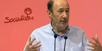 Alfredo Pérez Rubalcaba durante su intervención en la clusura de la Conferencia Política del PSOE Alfredo Pérez Rubalcaba durante su intervención en la clusura de la Conferencia Política del PSOE