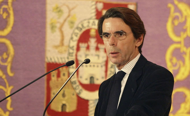 El expresidente del Gobierno José María Aznar participa en el ciclo "Los Diálogos del Centenario" El expresidente del Gobierno José María Aznar participa en el ciclo "Los Diálogos del Centenario"