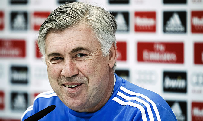 Ancelotti comparece ante los medios Ancelotti comparece ante los medios