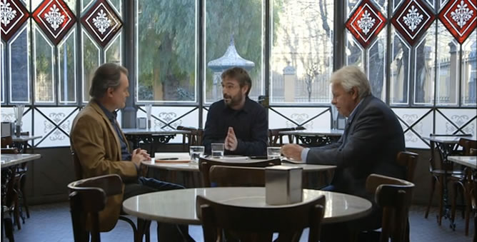 Cara a cara del presidente de la Generalitat y el expresidente del Gobierno en 'Salvados' Cara a cara del presidente de la Generalitat y el expresidente del Gobierno en 'Salvados'
