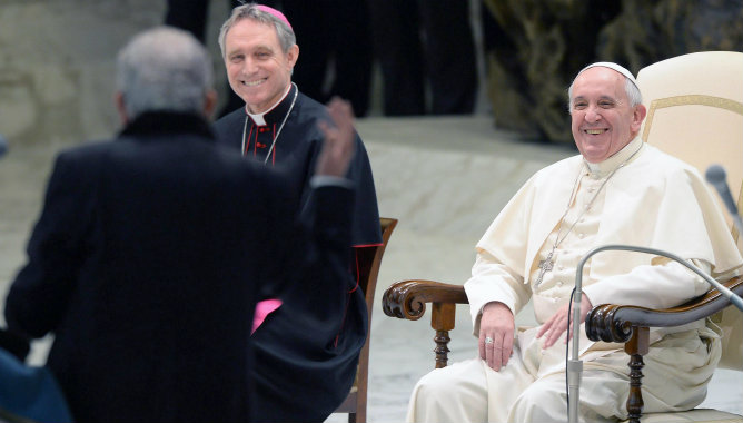 El papa Francisco durante una audiencia en la sala Pablo VI en la Ciudad del Vaticano (Imagen de archivo) El papa Francisco durante una audiencia en la sala Pablo VI en la Ciudad del Vaticano (Imagen de archivo)