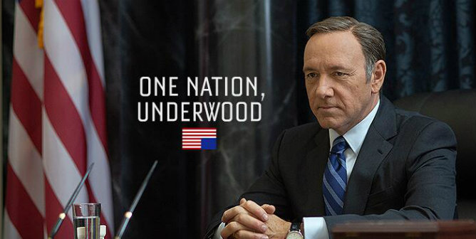 Frank Underwood (Kevin Spacey) dispuesto a todo por alcanzar más poder Frank Underwood (Kevin Spacey) dispuesto a todo por alcanzar más poder