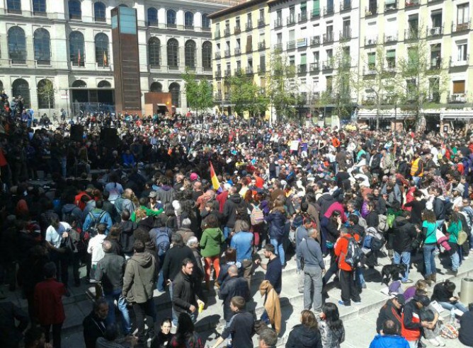 Concentración en la asamblea convocada como continuación de las 'Marchas por la Dignidad' Concentración en la asamblea convocada como continuación de las 'Marchas por la Dignidad'