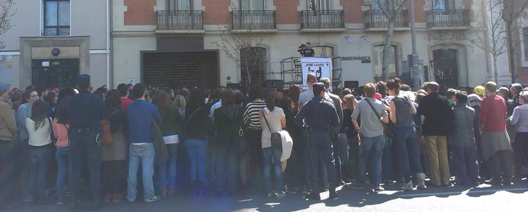 Manifestación en apoyo a la familia de José Couso Manifestación en apoyo a la familia de José Couso