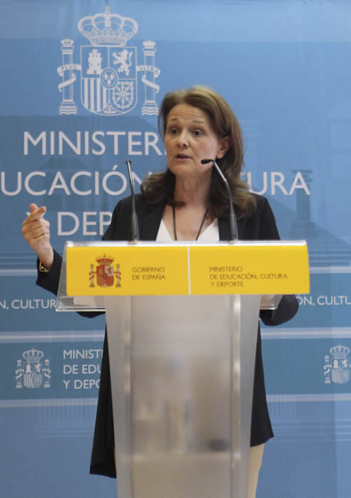 La secretaria de Estado de Educación, FP y Universidades, Montserrat Gomendio La secretaria de Estado de Educación, FP y Universidades, Montserrat Gomendio
