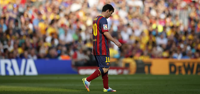 Messi, tras la derrota ante el Atlético Messi, tras la derrota ante el Atlético