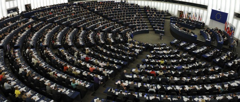 Panorámica del Parlamento Europeo Panorámica del Parlamento Europeo