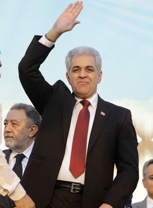 Hamdin Sabahi, uno de los candidatos a las presidenciales en Egipto Hamdin Sabahi, uno de los candidatos a las presidenciales en Egipto