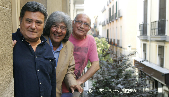 Tres de las gargantas más puras del flamenco, José Meneses, Rancapino y Fernando de la Morena, ofrecieron este viernes en el Teatro Español de Madrid el concierto '50 años de cante' Tres de las gargantas más puras del flamenco, José Meneses, Rancapino y Fernando de la Morena, ofrecieron este viernes en el Teatro Español de Madrid el concierto '50 años de cante'