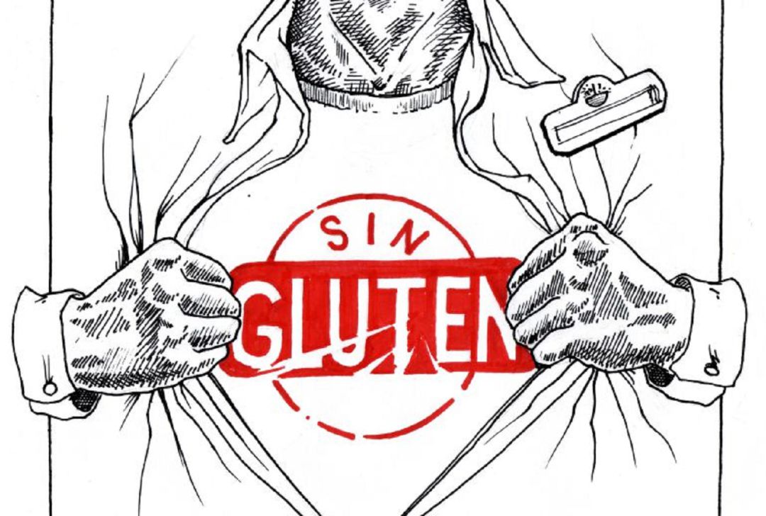 Una ilustración 'gluten free'. Una ilustración 'gluten free'.