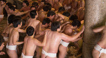 Festival del hombre desnudo es típico en Okayama (Japón) Festival del hombre desnudo es típico en Okayama (Japón)