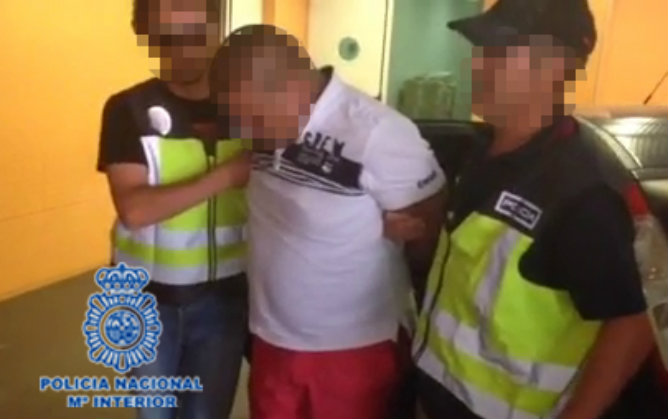 Imagen de la detención del líder militar de la 'Oficina de Envigado' colombiana Imagen de la detención del líder militar de la 'Oficina de Envigado' colombiana