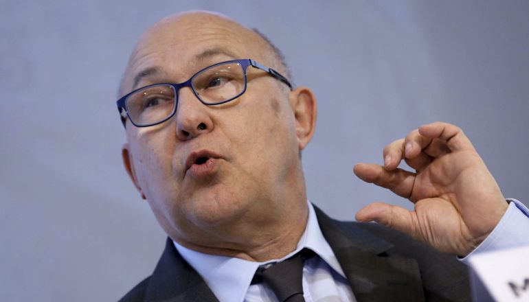 El ministro galo de Finanzas, Michel Sapin. El ministro galo de Finanzas, Michel Sapin.