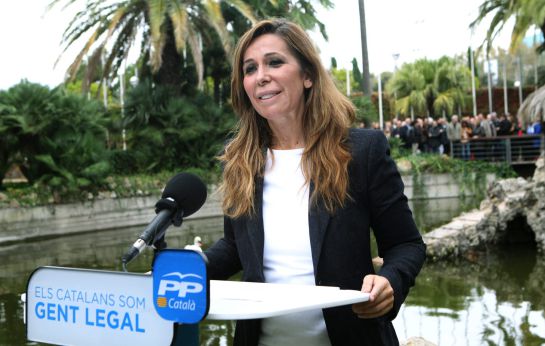 La presidenta del Partido Popular de Cataluña, Alicia Sánchez-Camacho La presidenta del Partido Popular de Cataluña, Alicia Sánchez-Camacho
