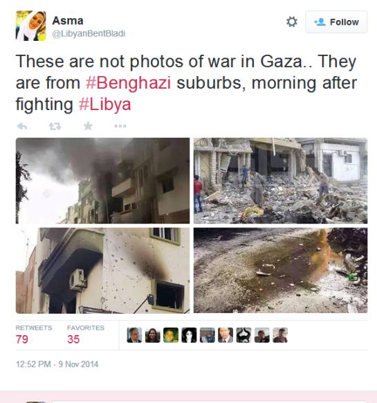 Fotos de Bengasi subidas por los internautas a twitter este domingo Fotos de Bengasi subidas por los internautas a twitter este domingo