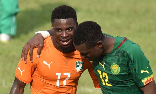 Bedimo de Camerún y Aurier Bedimo de Camerún y Aurier