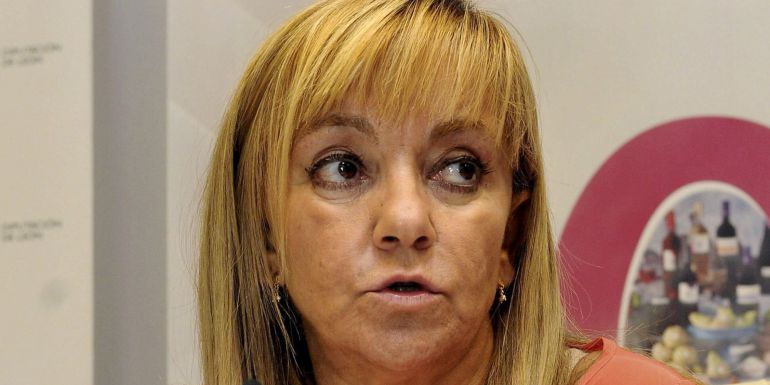 La expresidenta de la Diputación de León, Isabel Carrasco, en una imagen de archivo La expresidenta de la Diputación de León, Isabel Carrasco, en una imagen de archivo