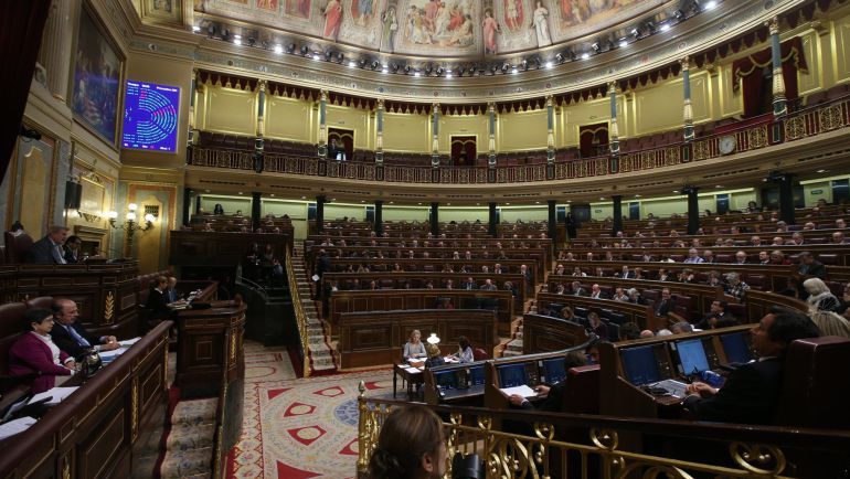 Pleno del Congreso de los Diputados. Pleno del Congreso de los Diputados.