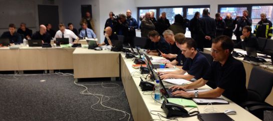 Los expertos y las autoridades alemanas coordinan la evacuación de la ciudad de Dortmund. Los expertos y las autoridades alemanas coordinan la evacuación de la ciudad de Dortmund.