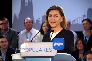 María Dolores de Cospedal. María Dolores de Cospedal.