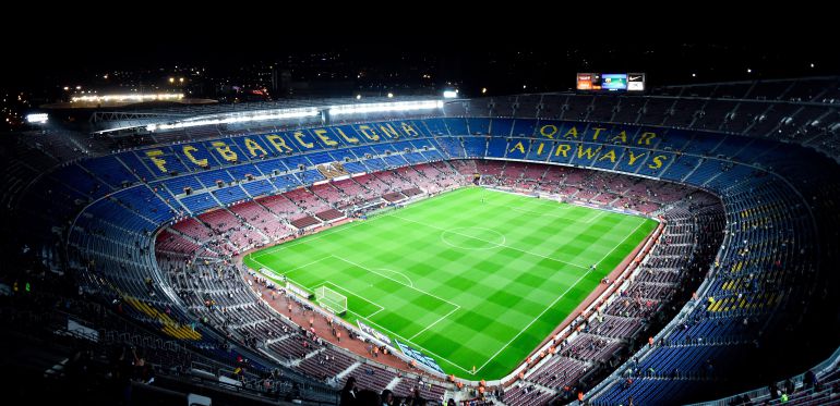 Vista panorámica del Camp Nou Vista panorámica del Camp Nou