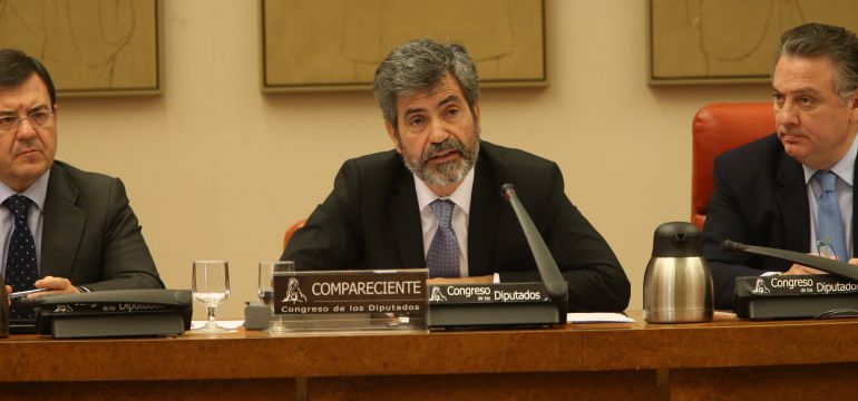 El Presidente del Consejo General del Poder Judicial, Carlos Lesmes. El Presidente del Consejo General del Poder Judicial, Carlos Lesmes.