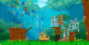 El juego ‘Angry Birds Rio’ está basada en la película de animación El juego ‘Angry Birds Rio’ está basada en la película de animación