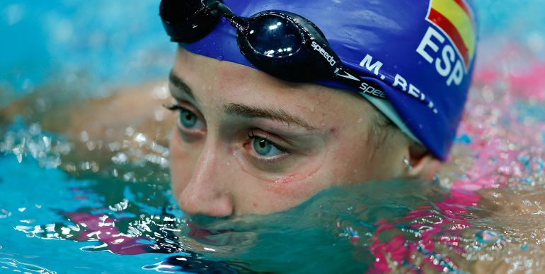Mireia Belmonte, después de nada una prueba Mireia Belmonte, después de nada una prueba