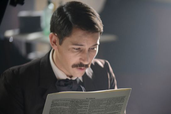 Javier Godino es Pérez Galdós en Prim Javier Godino es Pérez Galdós en Prim