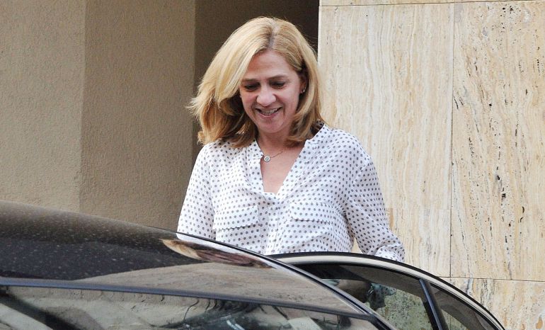La infanta Cristina en Barcelona (Imagen de archivo) La infanta Cristina en Barcelona (Imagen de archivo)