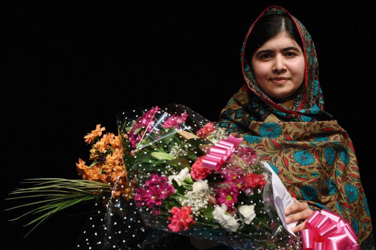 Malala Yousafzai, en una fotografía de archivo. Malala Yousafzai, en una fotografía de archivo.