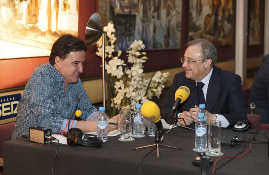 Florentino Pérez, en 'El Larguero': "Los socios pueden ir tranquilos al Bernabéu" Florentino Pérez, en 'El Larguero': "Los socios pueden ir tranquilos al Bernabéu"