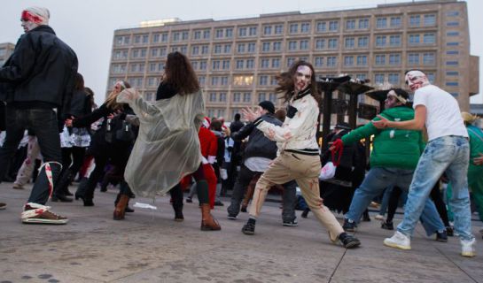 Flashmob en Halloween Flashmob en Halloween
