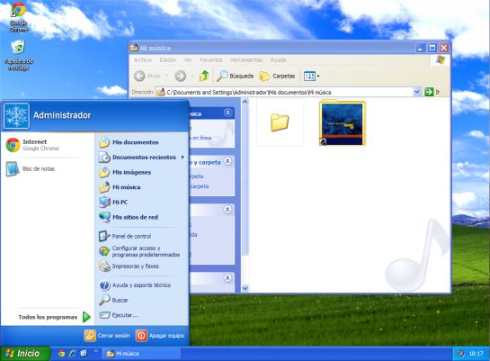 Captura de imagen de Windows XP (imagen de archivo) Captura de imagen de Windows XP (imagen de archivo)